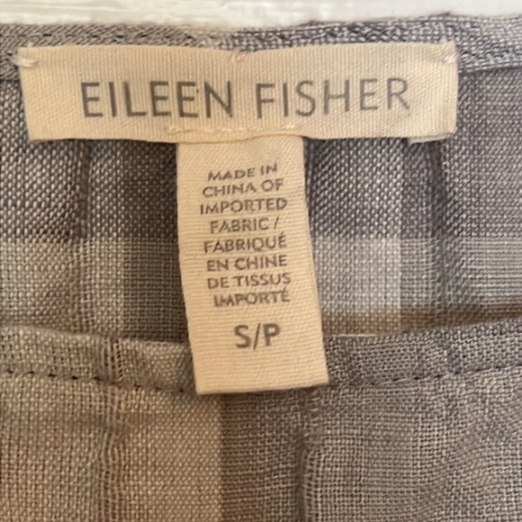 Eileen Fisher Organic Linen & Cotton Top - Picture 2 of 12